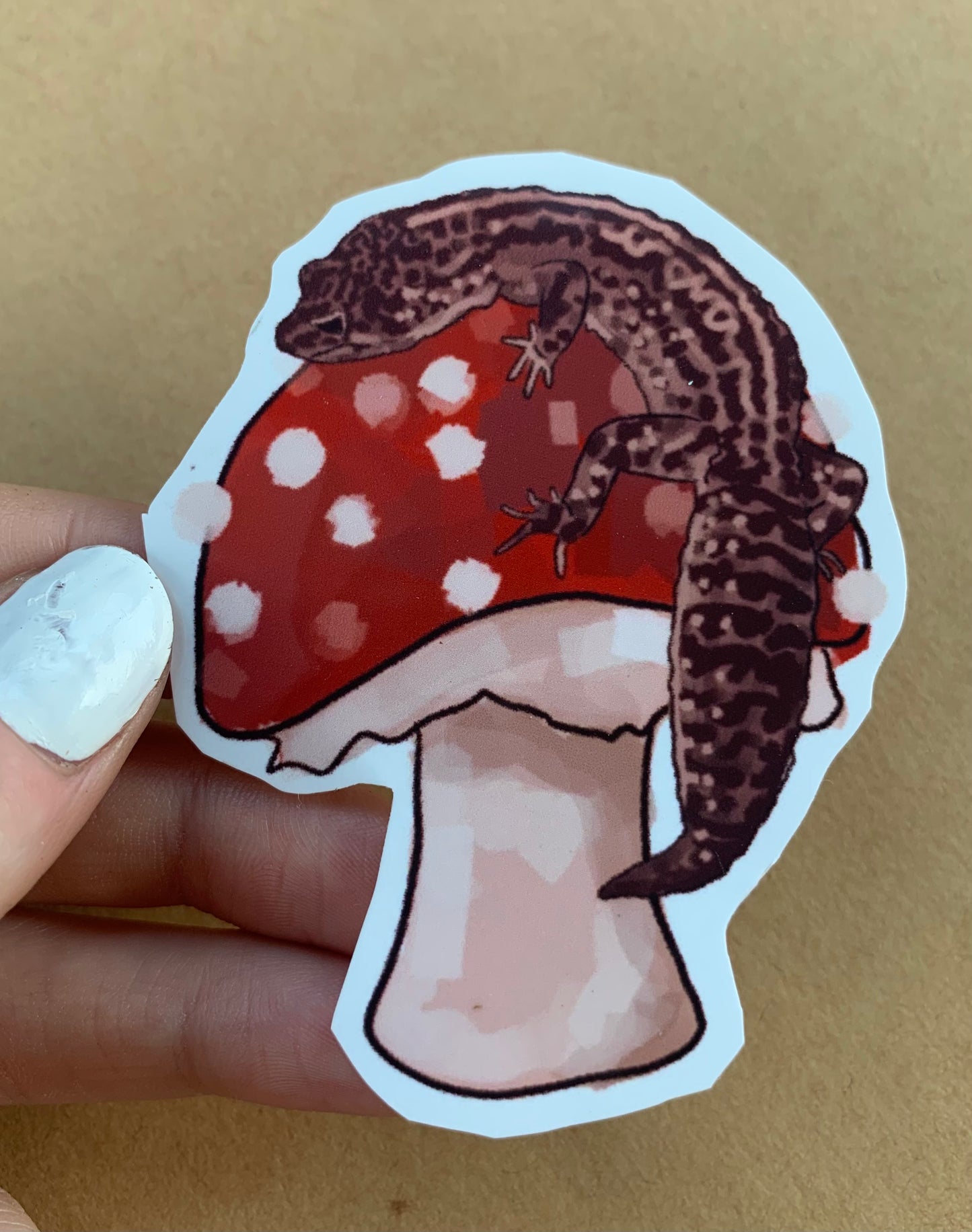 Miko Leopard Gecko Sticker
