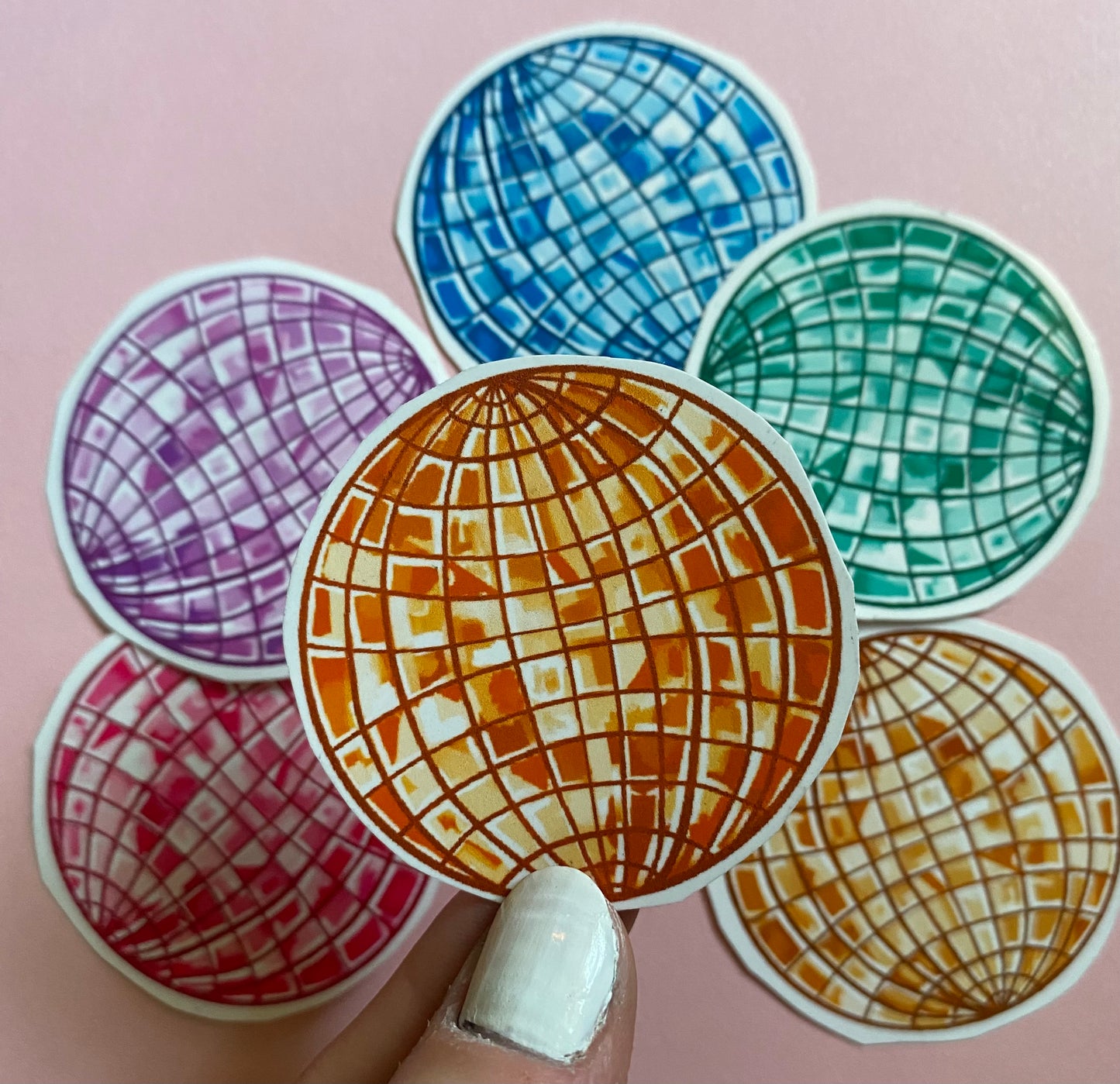 Disco Ball Stickers