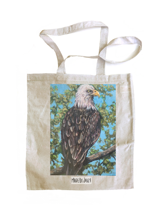 Eagle Cotton Tote Bag