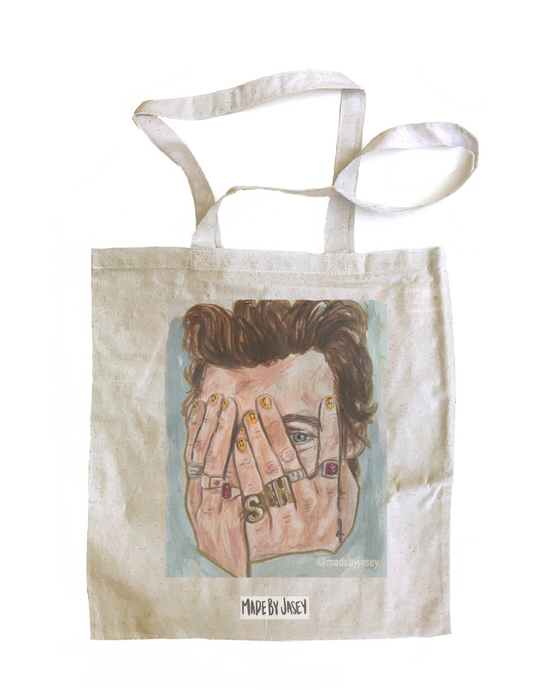 Harry Styles Cotton Tote Bag