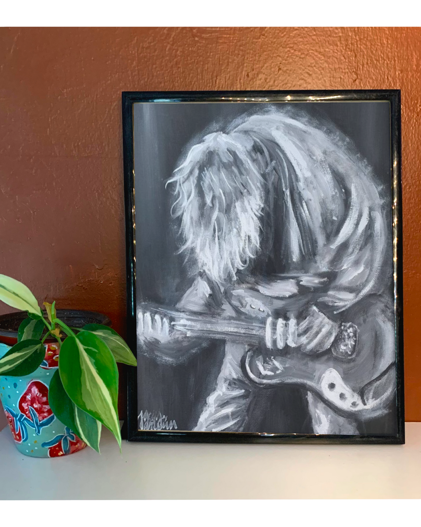 Kurt Cobain Art Print