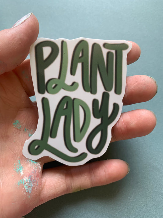 Plant Lady Sticker