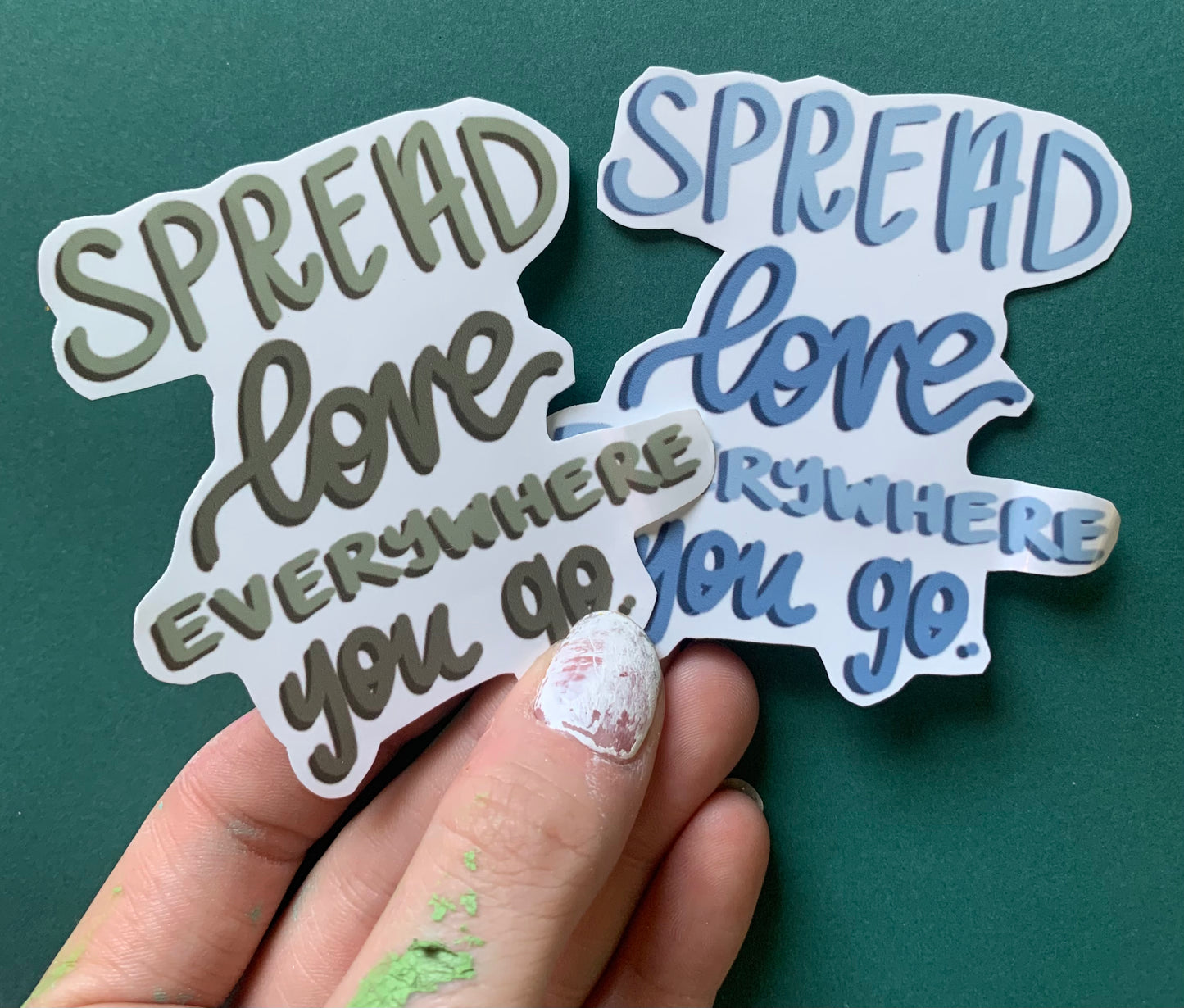 Spread Love Everywhere Sticker