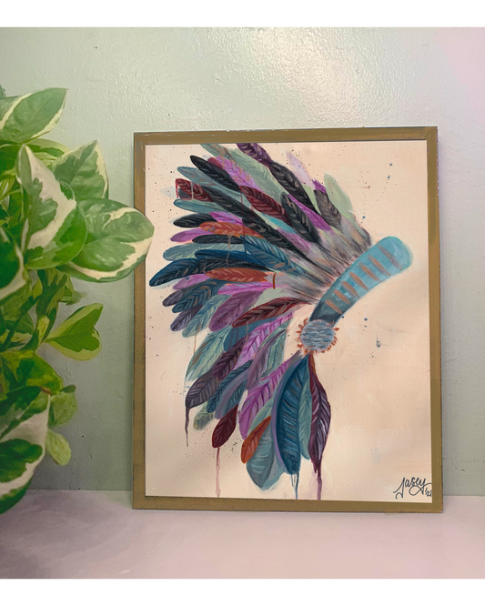 Headdress Art Print