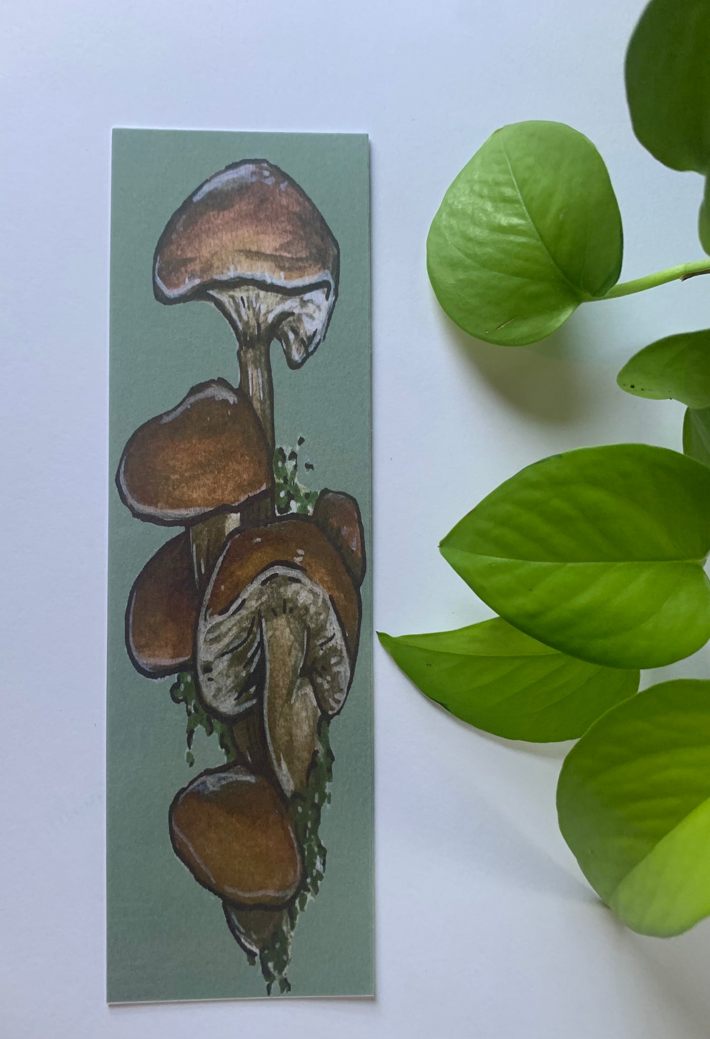 Brown Mushroom Bookmark