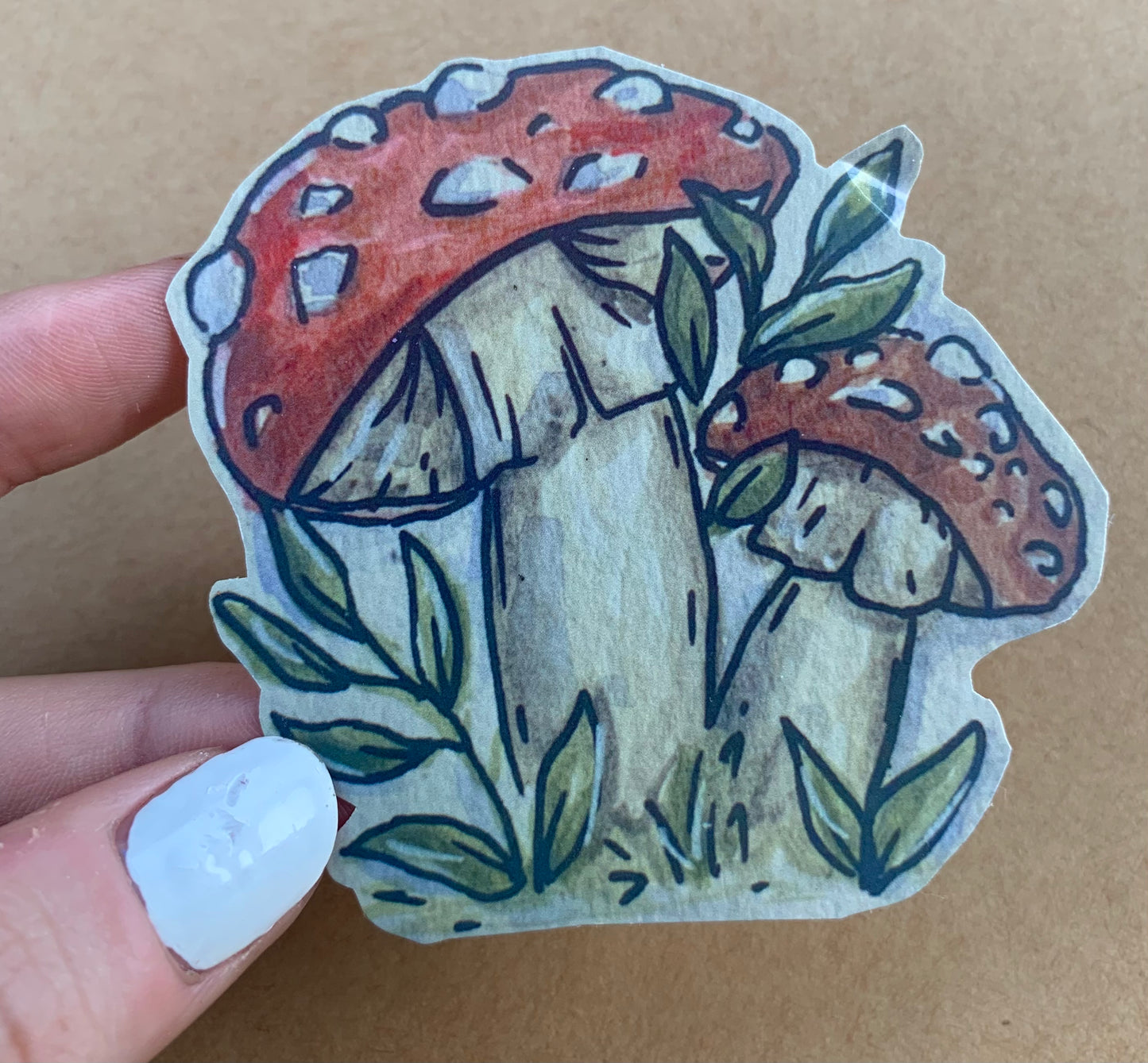 Mushroom Sticker