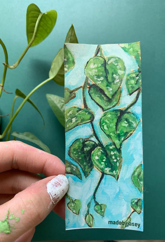 Satin Pothos Ivy Sticker