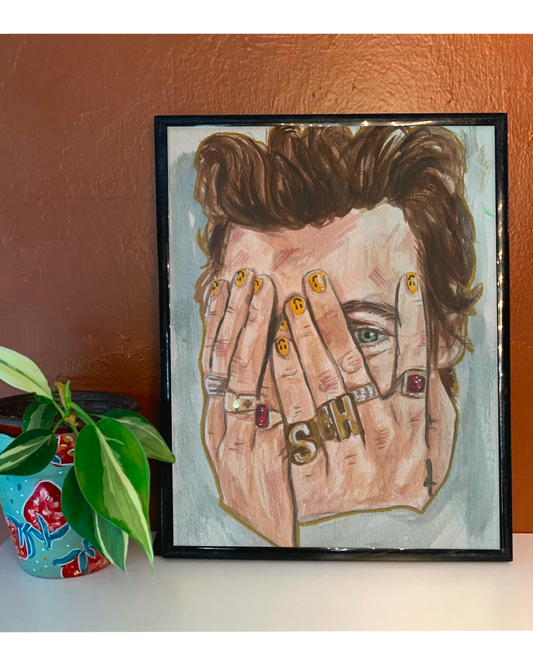 Harry Styles Art Print