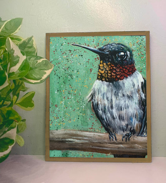 Hummingbird Art Print