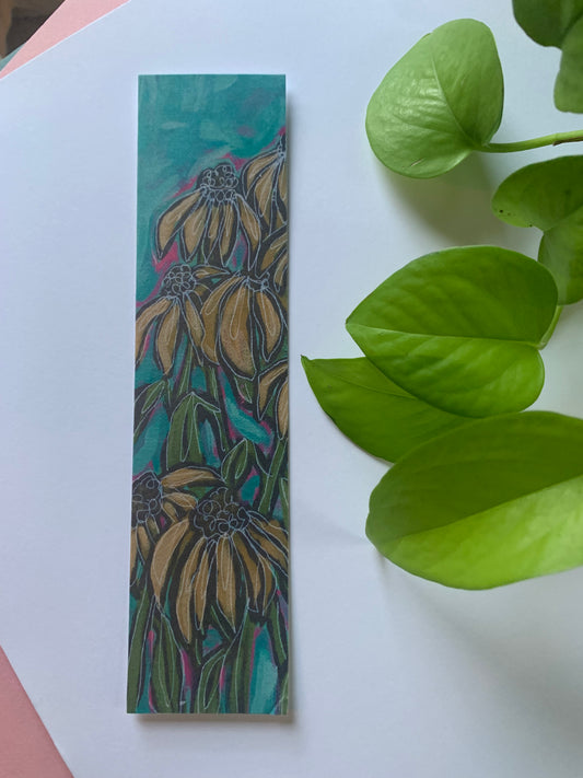 Yellow Sunflowers Bookmark